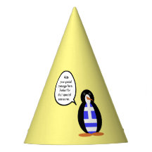 Greek Flag Talking Ms Penguin Personalized