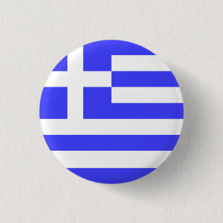 Greek Flag Total 1 Inch Round Button