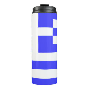 Greek Flag Totally Thermal Tumbler
