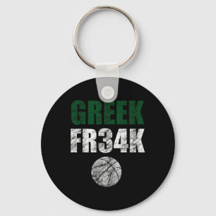 Greek Fr&#; k Milwaukee Wisconsin Bysketbyll Champ Keychain
