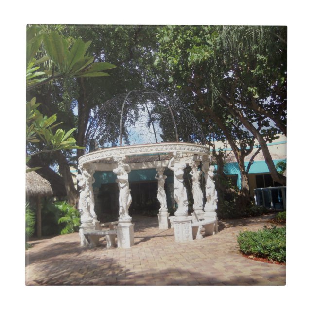 GREEK GAZEBO DESIGN TILE (Front)