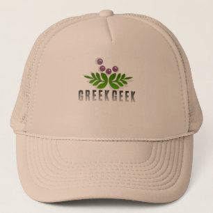 Greek Geek Trucker Hat