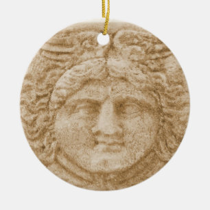 Greek God HERMES Ceramic Ornament