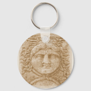 Greek God Hermes PICTURE  ancient image of Hermes Keychain