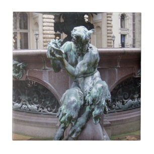 Greek God Pan Tile