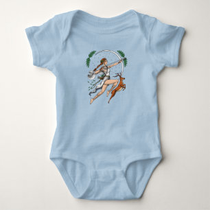 Greek Goddess Artemis Baby Bodysuit