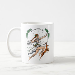 Greek Goddess Artemis Coffee Mug