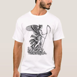 Greek goddess Venus the sea with the long scythe T-Shirt