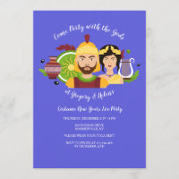 Greek Gods Invitation