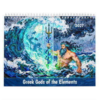 Greek Gods of the Elements – Mythic Powers Through Calendar