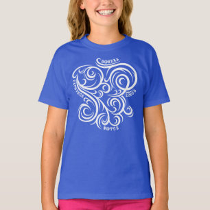 Greek Gods of Wind Abstract T-Shirt