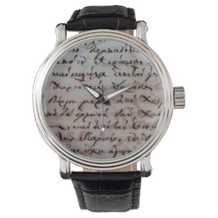 greek greece ancient hand writing text letters ink watch
