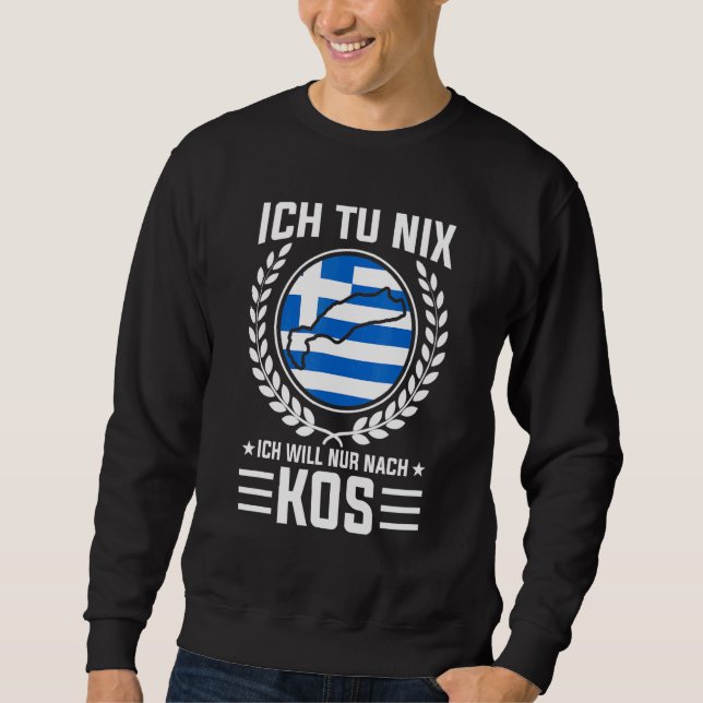Greek Greece Kos Sweatshirt (Front)