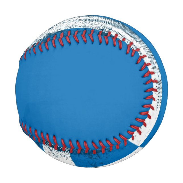 Greek grunge Flag Baseball (Back Left)