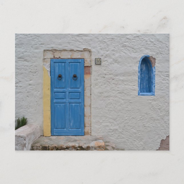 Greek house postcard (Front)