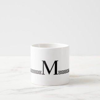 Greek Initial Espresso Cup