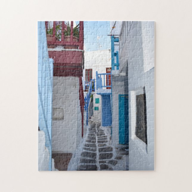 Greek Island Jigsaw Puzzle (Vertical)