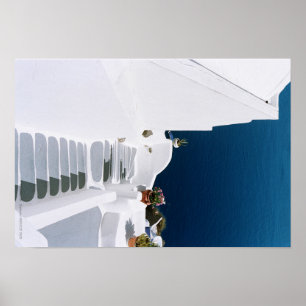 Greek islands-santorini poster
