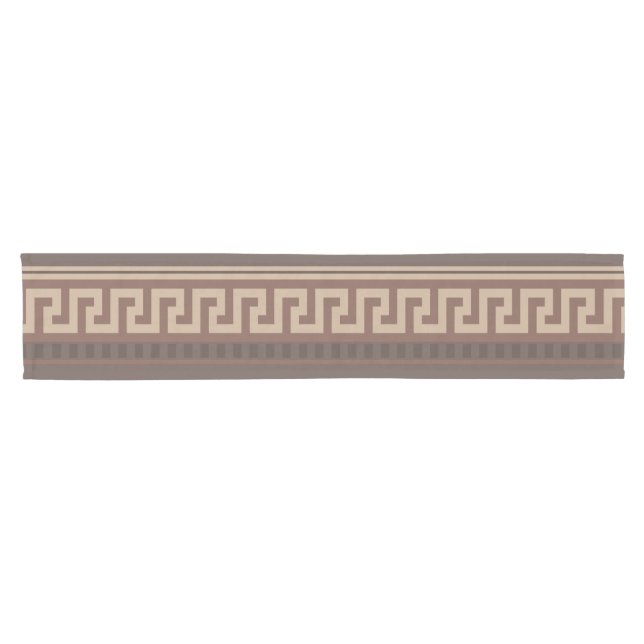 Greek key border short table runner (Horizontal)