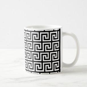 Greek Key Design Coffee Mug