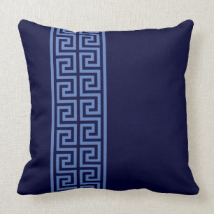 Greek Key Design Throw Pillow