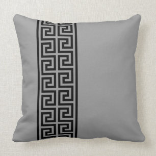 Greek Key Design Throw Pillow