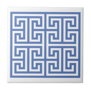 Greek Key Design Tile