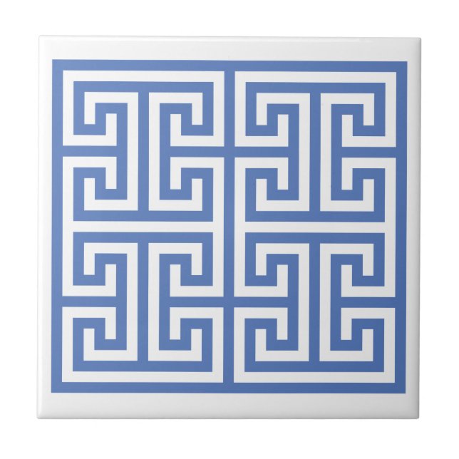 Greek Key Design Tile (Front)