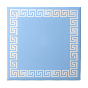 Greek Key Design Tile