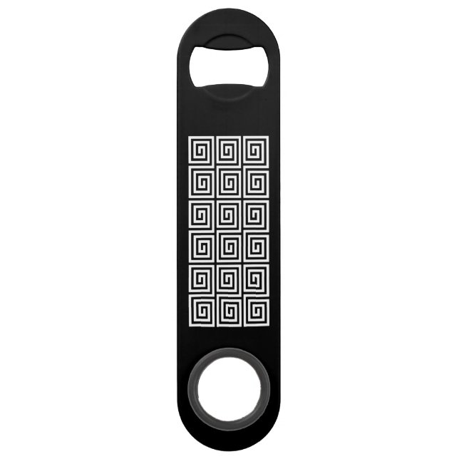 Greek Key Pattern Bar Key (Front)