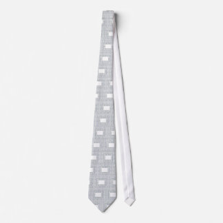 Greek key pattern tie
