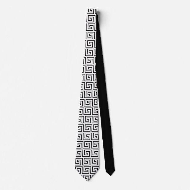 Greek Key Tie (Front)