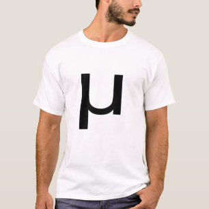 Greek Letter Mu T-Shirt