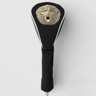 Greek Lion Face Golf Head Cover