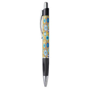 Greek Mati Mataki - Matiasma Evil Eye pattern Pen