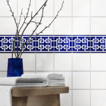 Greek Meander Key Border Tile