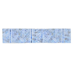 Greek Meander Pattern - Greek Key Ornament Short Table Runner
