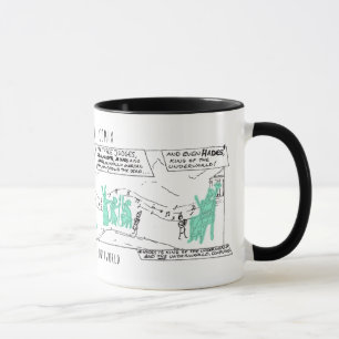 Greek Myth Comix Orpheus in the Underworld mug! Mug