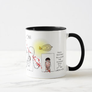Greek Myth Comix Theseus and the Minotaur mug