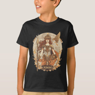 Greek Mythology_ Athena, Goddess Of Wisdom And War T-Shirt