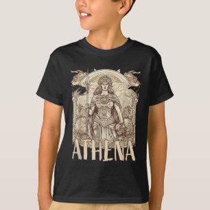 Greek Mythology_ Athena The Goddess Of Wisdom And T-Shirt