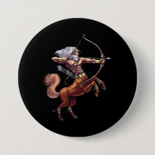 Greek Mythology Centaur 3 Inch Round Button
