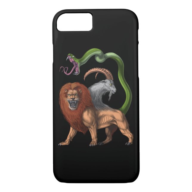Greek Mythology Chimera Case-Mate iPhone Case (Back)