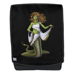 Greek Mythology Goddess Medusa Backpack