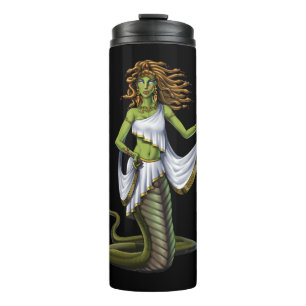 Greek Mythology Goddess Medusa Thermal Tumbler