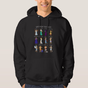 Greek Mythology Gods and Goddesses Greece Ancient Hoodie