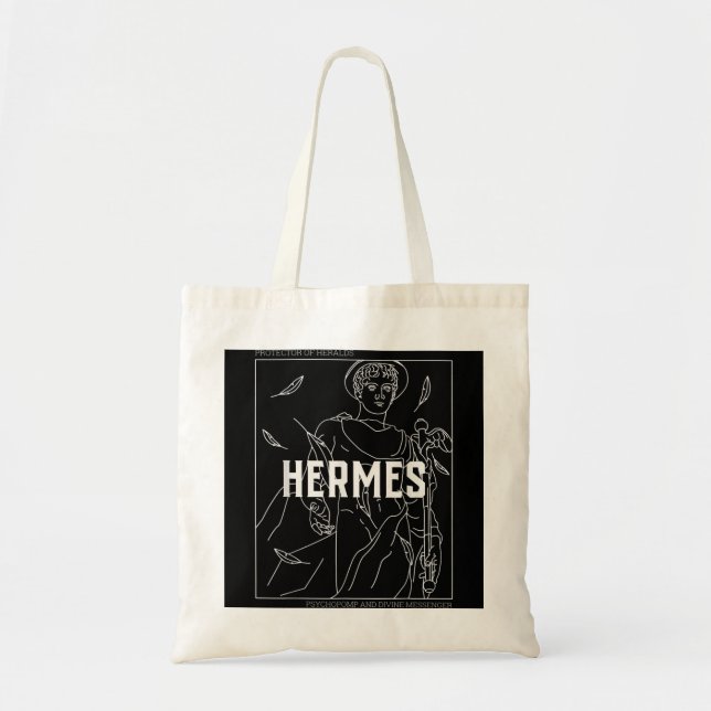 Greek Mythology Hermes Messenger of the gods Tote Bag (Front)