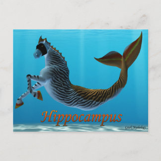 Greek Mythology Postcards: Hippocampus Postcard