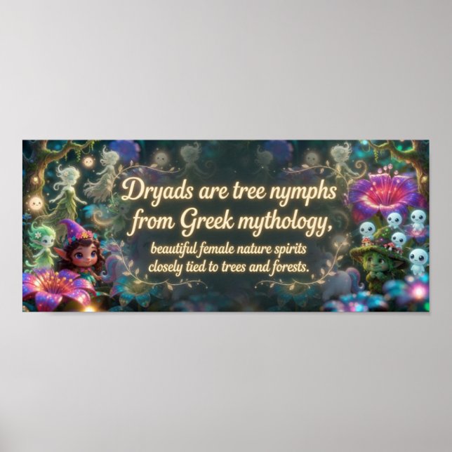 Greek Mythology Poster (Front)