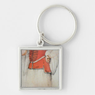 Greek or Turkish woman Keychain